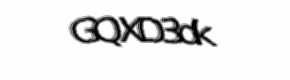 Security check image, please type the characters shown