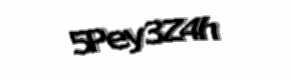 Security check image, please type the characters shown